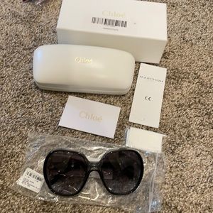 New in box Chloe Black sunglasses